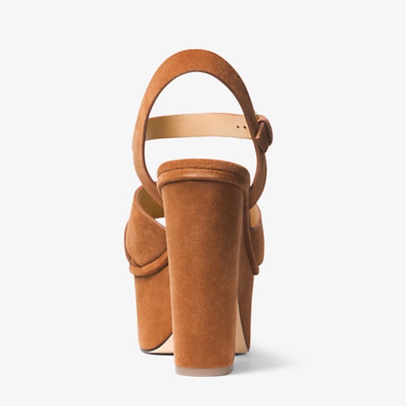 Divia Suede Platform Sandal - Picture 3 of 12